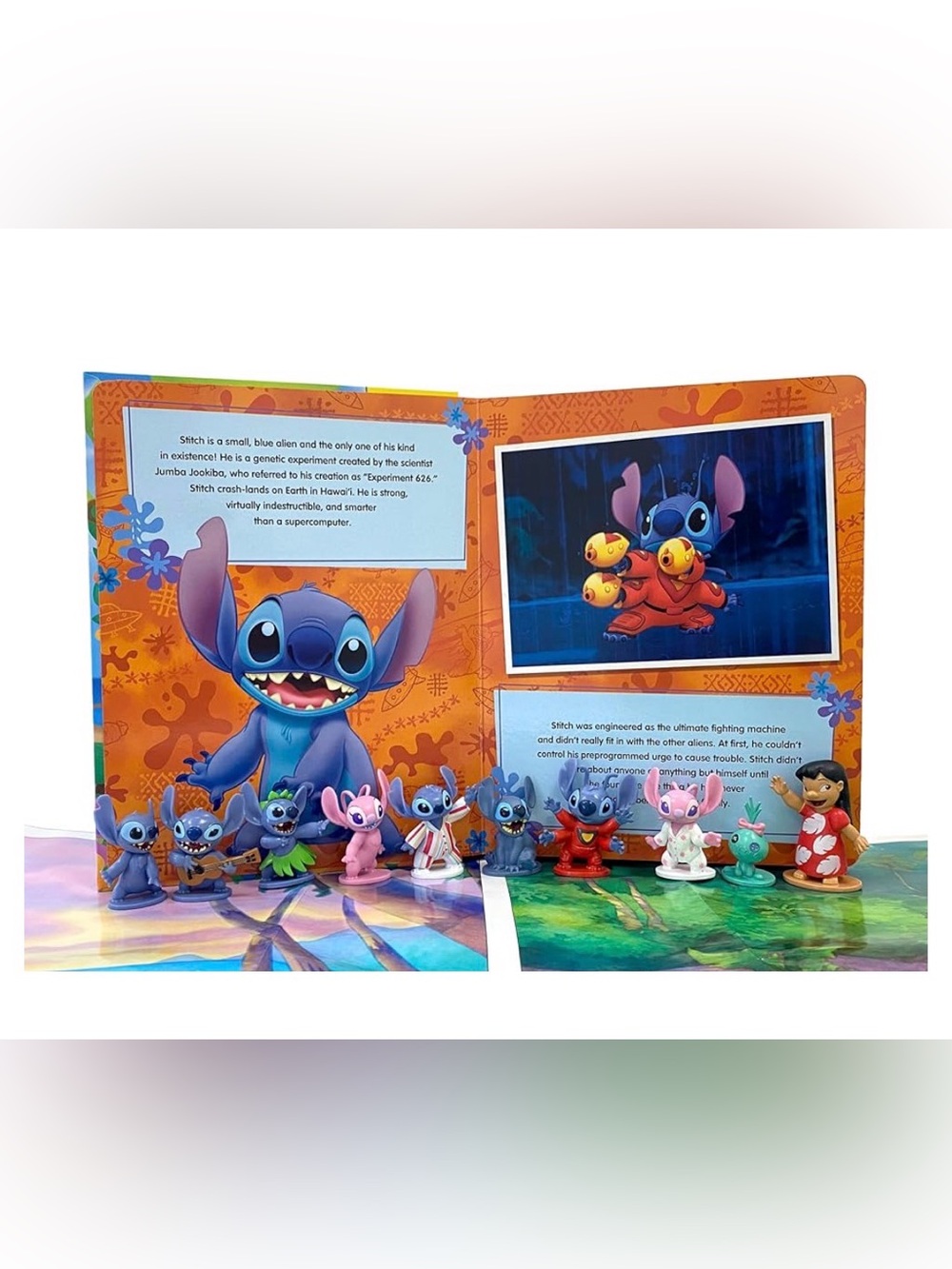 NEW Disney Stitch My Busy Book Figurines Lilo Imagination Playmat Storybook - Picture 10 of 10